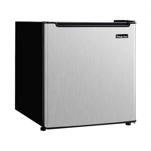 Magic Chef 1.7-Cu.-Ft. 90-Watt Stainless Steel Mini Refrigerator MCAR170STE - main